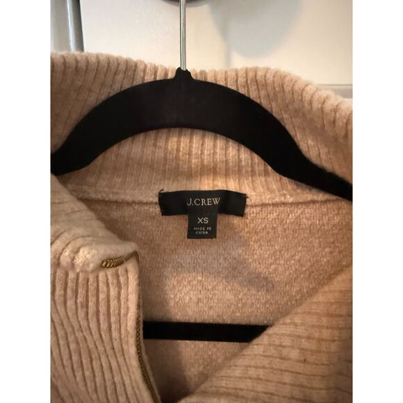 J. Crew 3/4 zip sweater - Picture 2 of 2